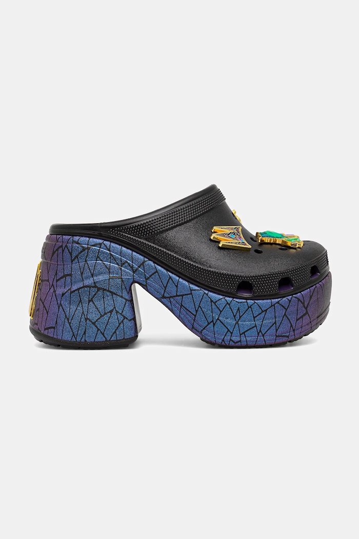 Încălțăminte Crocs papuci Snow White Siren Clog 209827.001 negru