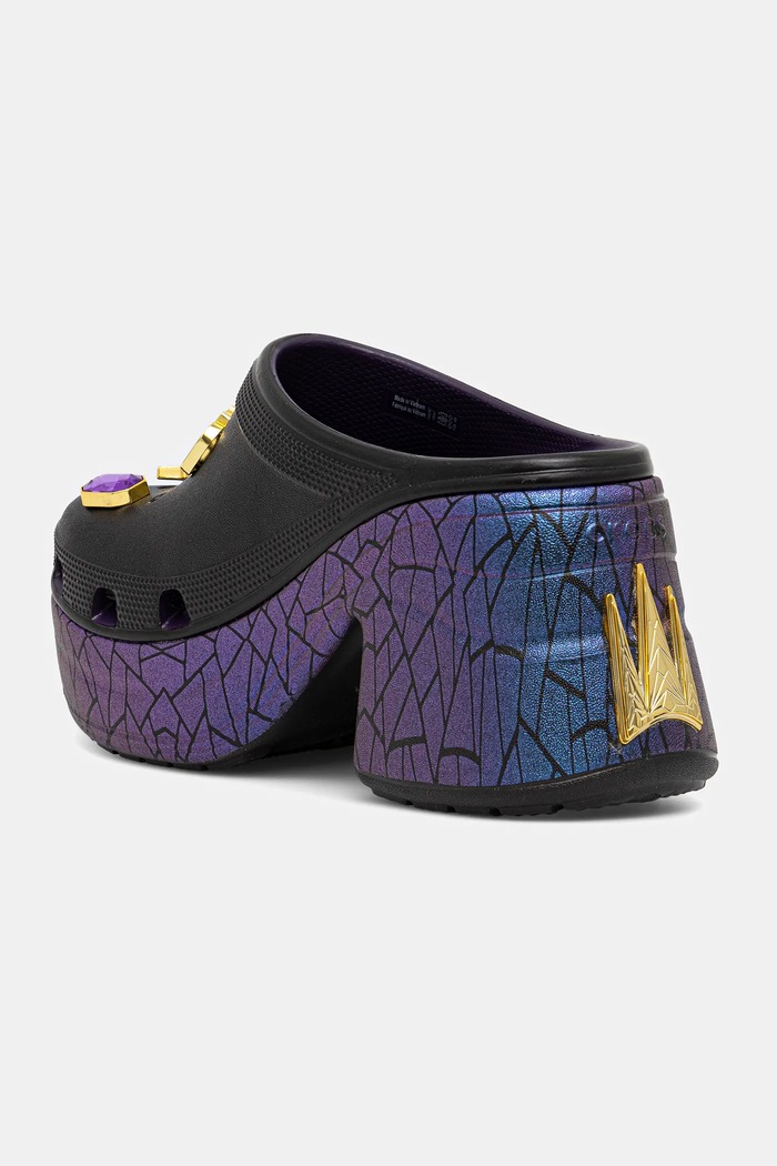 Crocs papuci Snow White Siren Clog negru 209827.001