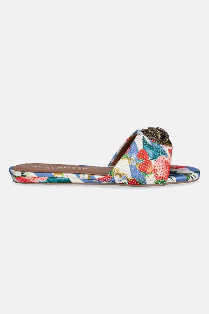 Kurt Geiger London klapki Kensington Flat Sandal 4368919609.WHITEOTH multicolor SS25