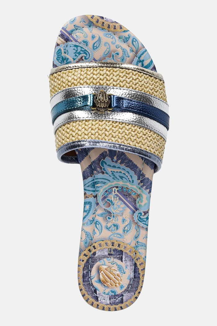Kurt Geiger London klapki Southbank Flat Sandal złoty 2025249689.BEIGEOTH