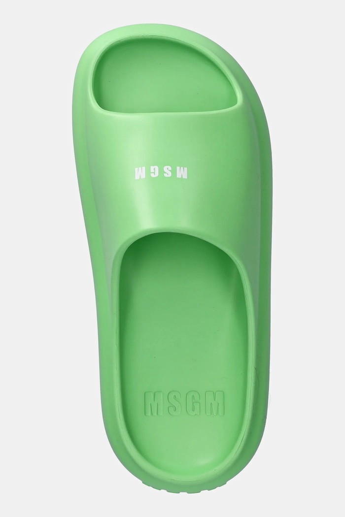 Šľapky MSGM zelená 3841MDS206.260.33