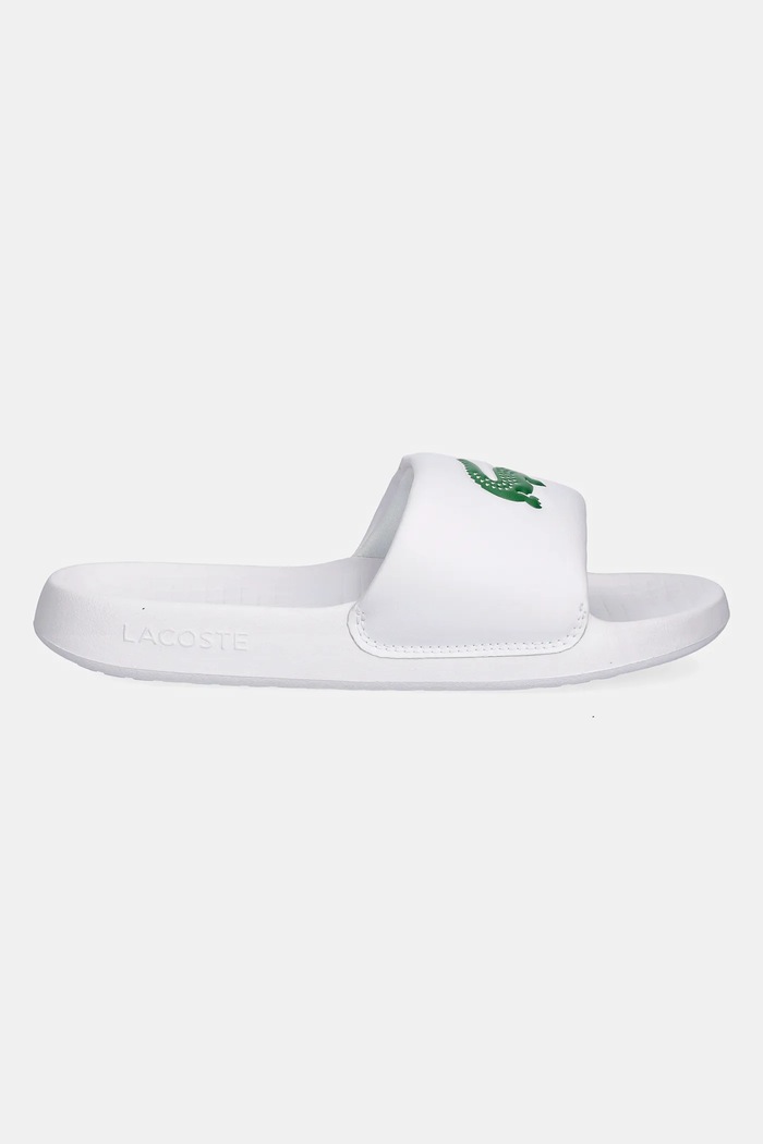 Šľapky Lacoste SERVE SLIDE 1.0 49CFA0022 biela SS26