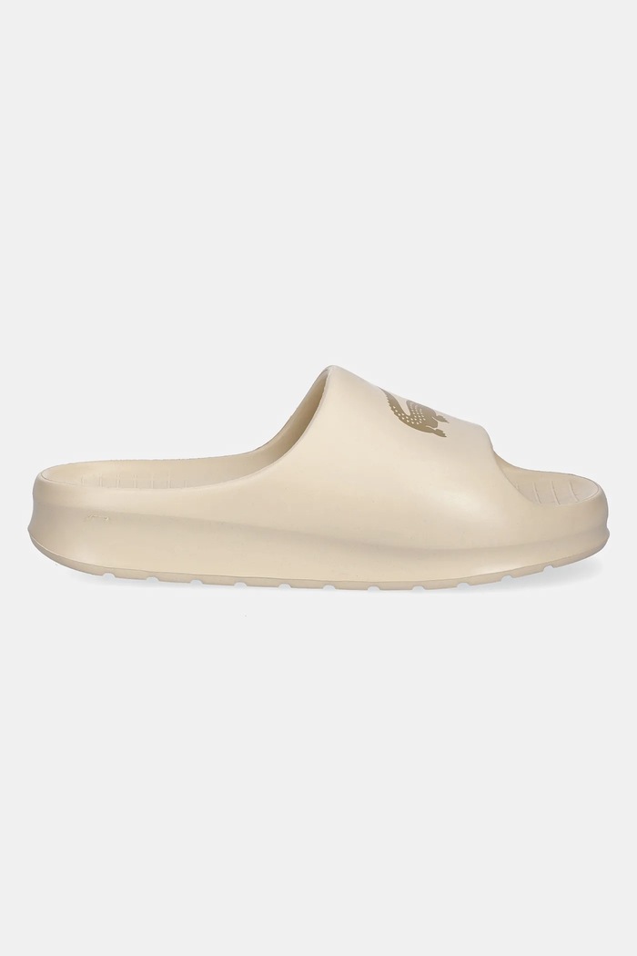 Lacoste Papuci SERVE SLIDE 2.0 49CFA0025 bej SS25
