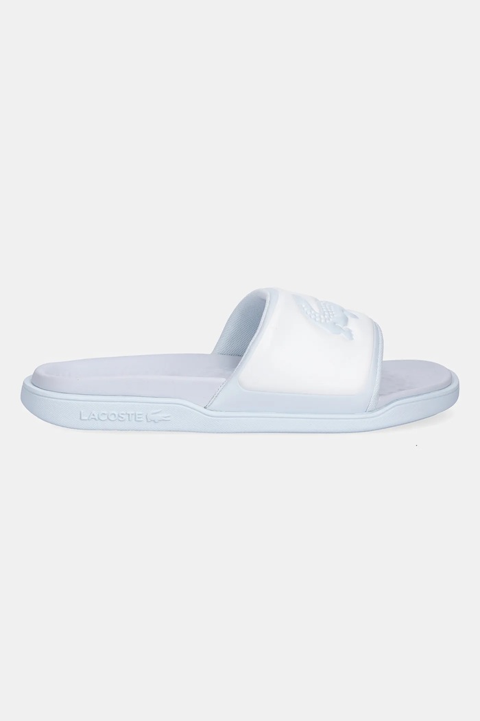 Lacoste klapki SERVE SLIDE DUAL 49CFA0038 niebieski SS25