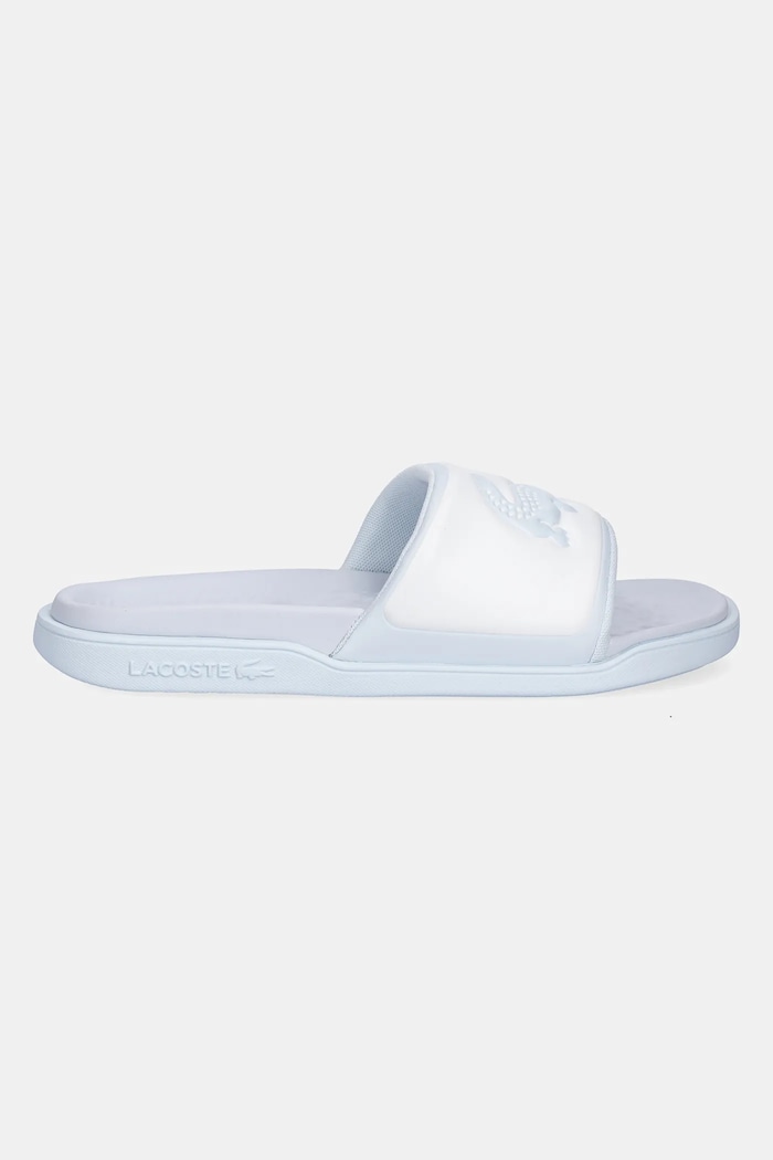 Lacoste klapki SERVE SLIDE DUAL 49CFA0038 niebieski SS25