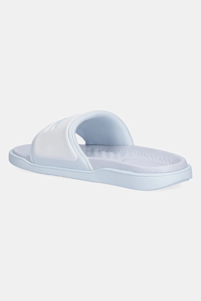 Obuwie Lacoste klapki SERVE SLIDE DUAL 49CFA0038 niebieski