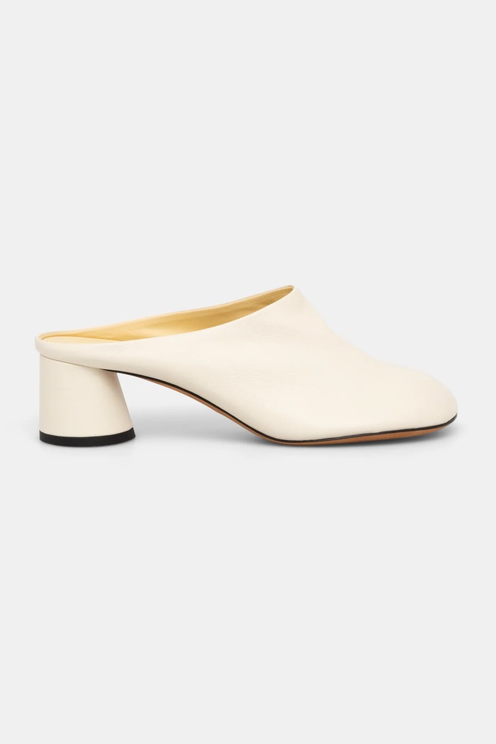 Kožené šľapky Proenza Schouler Glove SH251033A.L002WL.101 béžová SS25