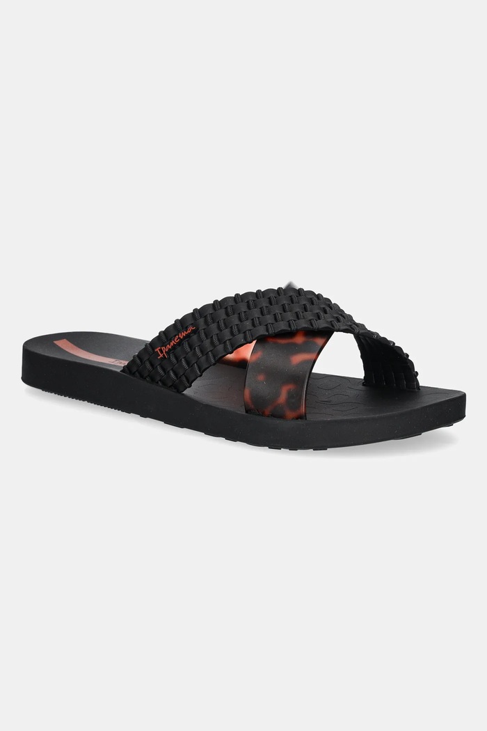 Šľapky Ipanema SENSE SLIDE plochý čierna 27214.BC402