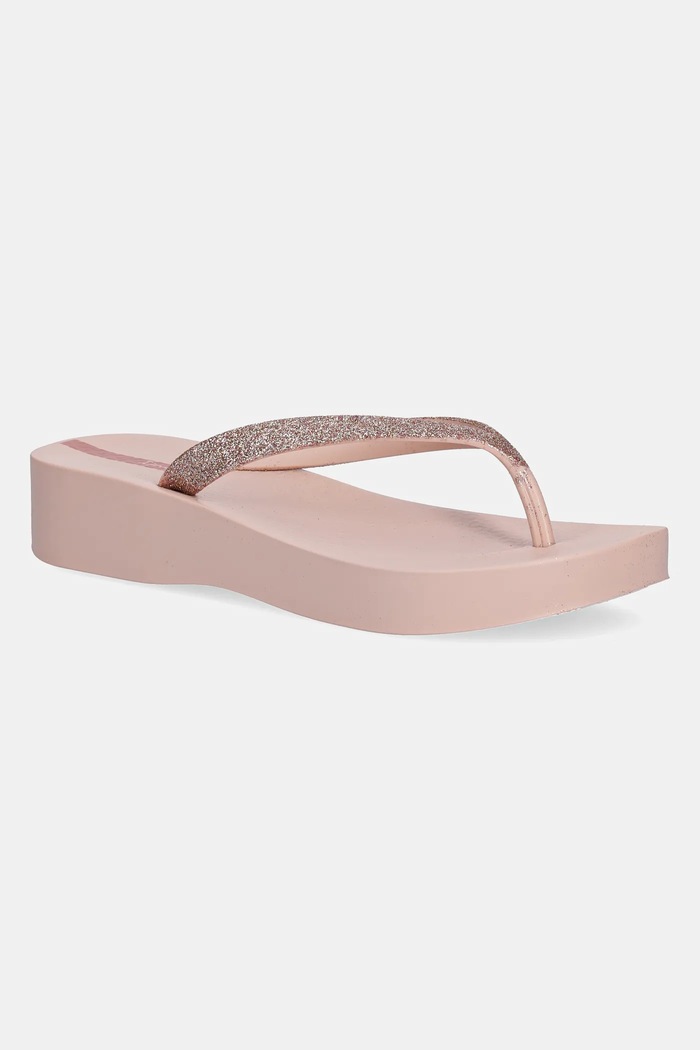 Šľapky Ipanema MESH CHIC PL klinový ružová 83386.BD733