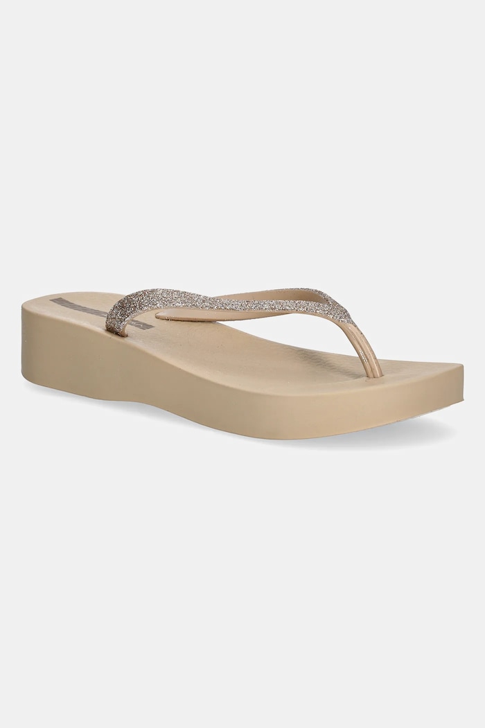 Σαγιονάρες Ipanema MESH CHIC PL ίσια πλατφόρμα μπεζ 83386.BD734