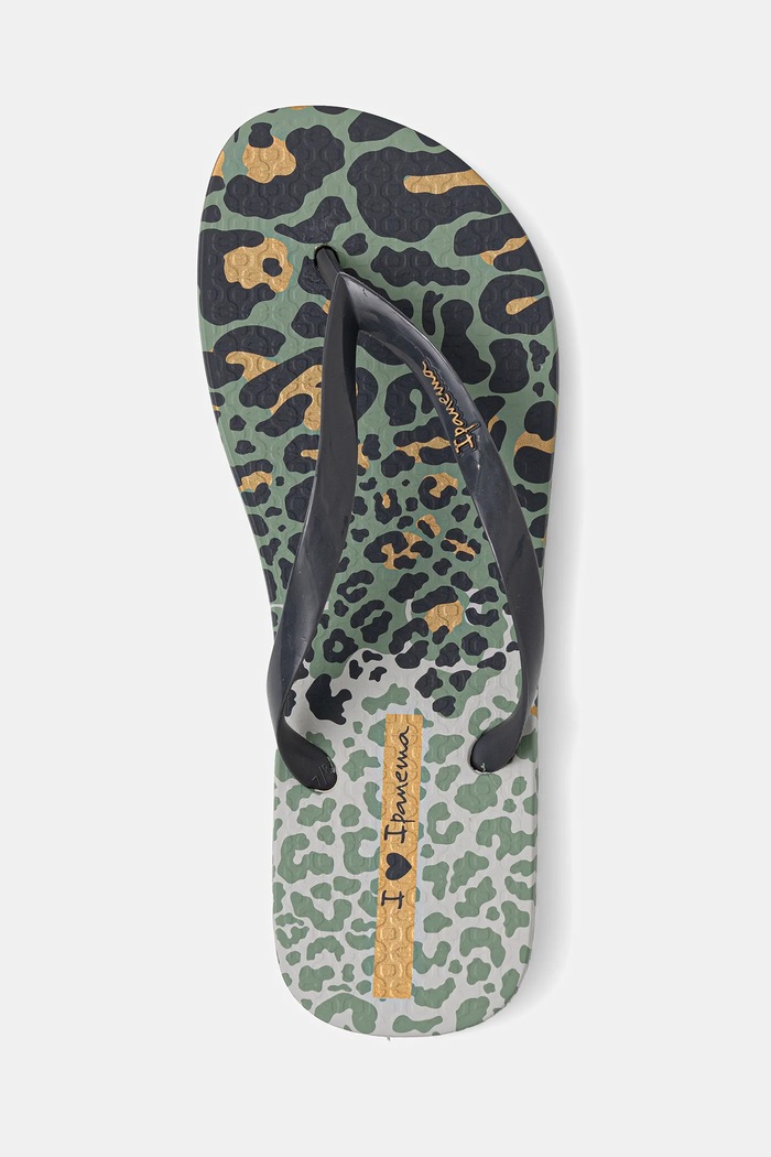 Ipanema slapi ANIMAL PRINT verde 83617.AY355