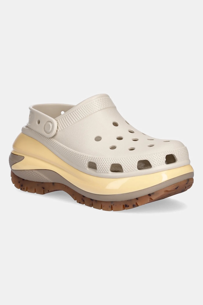Crocs sliders Classic Mega Crush Clog others beige 207988.0LM