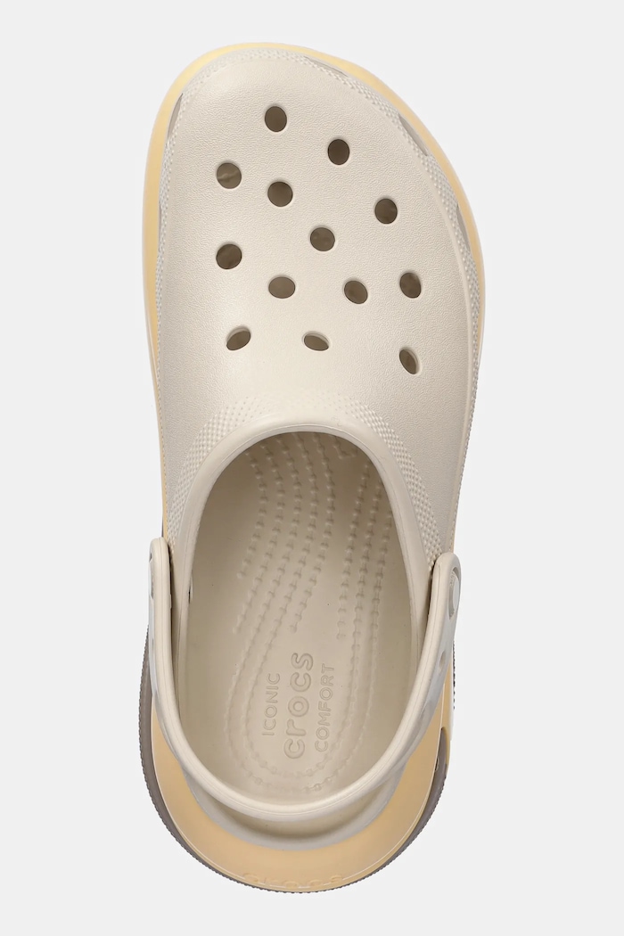 Crocs sliders Classic Mega Crush Clog beige 207988.0LM