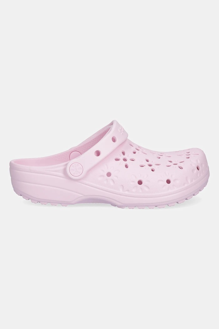Crocs klapki Classic Floral Cut Out Clog 210927.6ZW różowy SS25