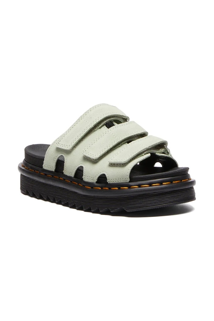 Semišové šľapky Dr. Martens Raine DM40521300