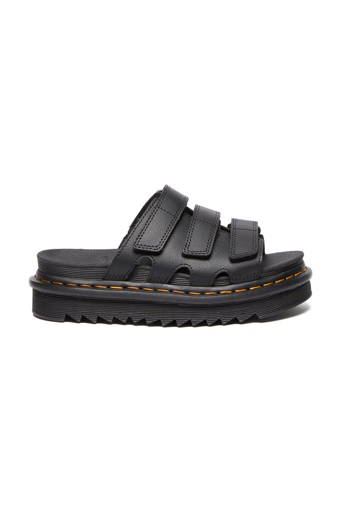 Δερμάτινες παντόφλες Dr. Martens Raine άλλο μαύρο DM40522001