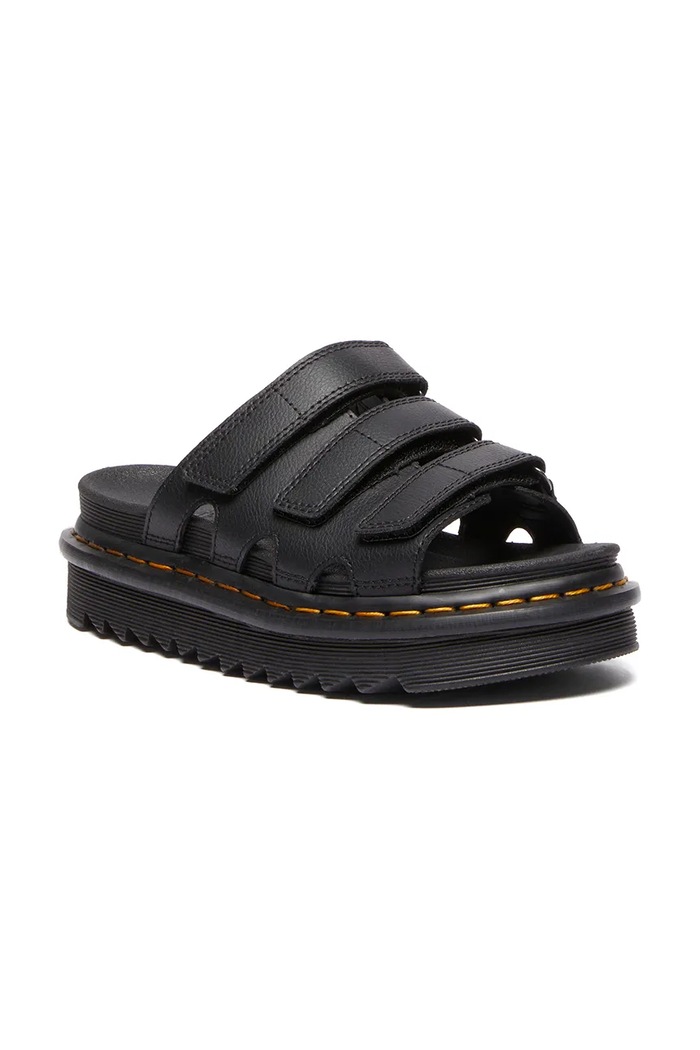 Δερμάτινες παντόφλες Dr. Martens Raine DM40522001
