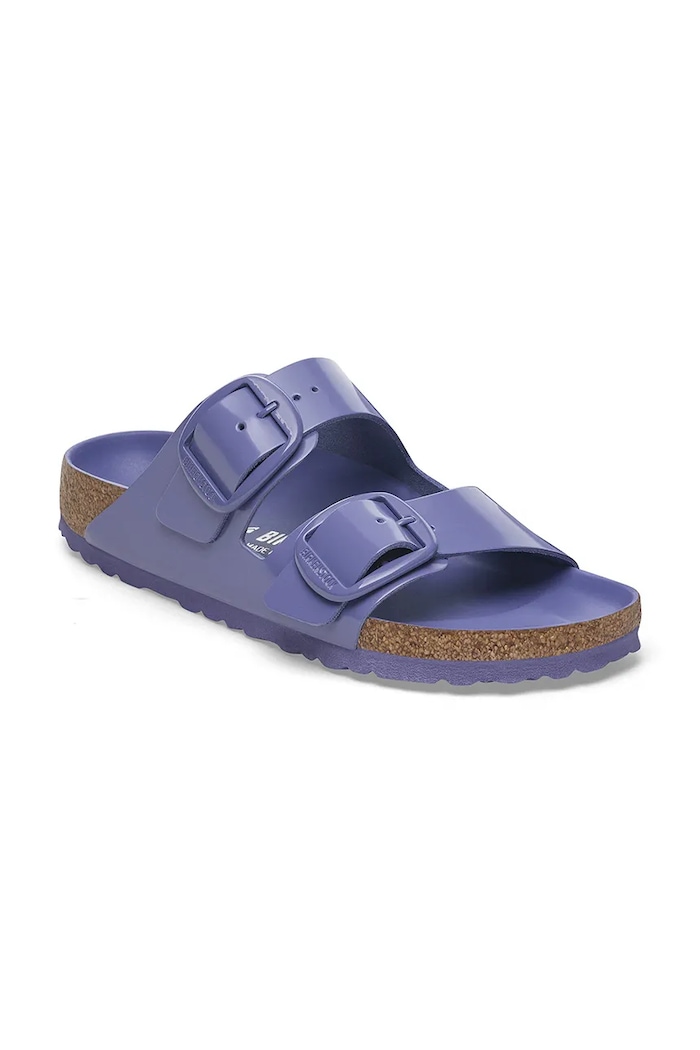 Kožne natikače Birkenstock Arizona Big Buckle 1029383 ljubičasta SS25