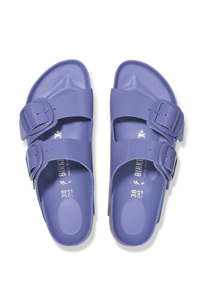 Kožne natikače Birkenstock Arizona Big Buckle 1029383 ljubičasta