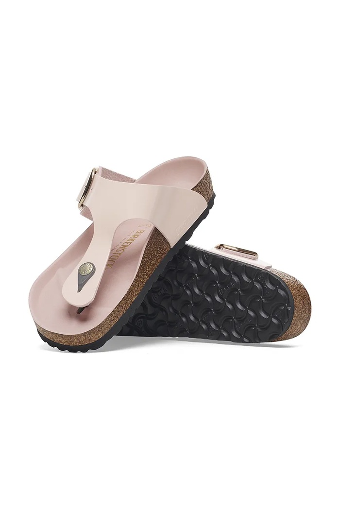 Birkenstock Кожаные вьетнамки Birkenstock Gizeh Big Buckle 1029484