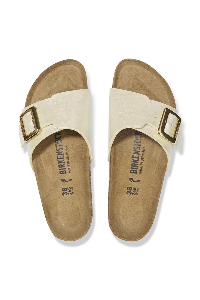 Šľapky Birkenstock Catalina Graceful Cushion Buckle 1029393 biela