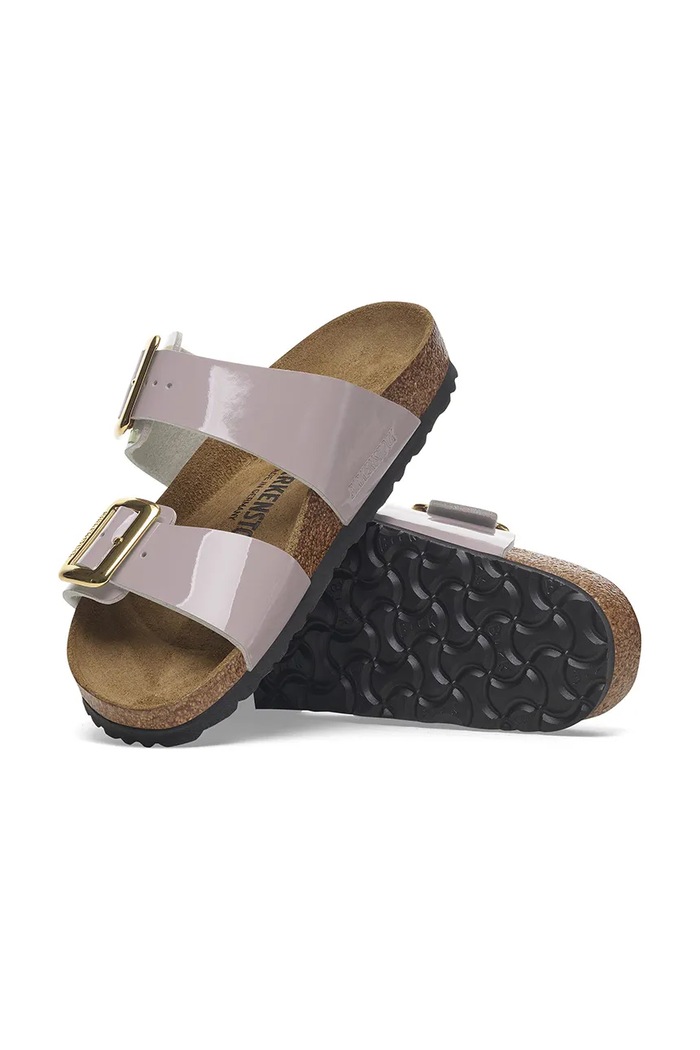 Birkenstock klapki Sydney Patent Cushion Buckle 1029431