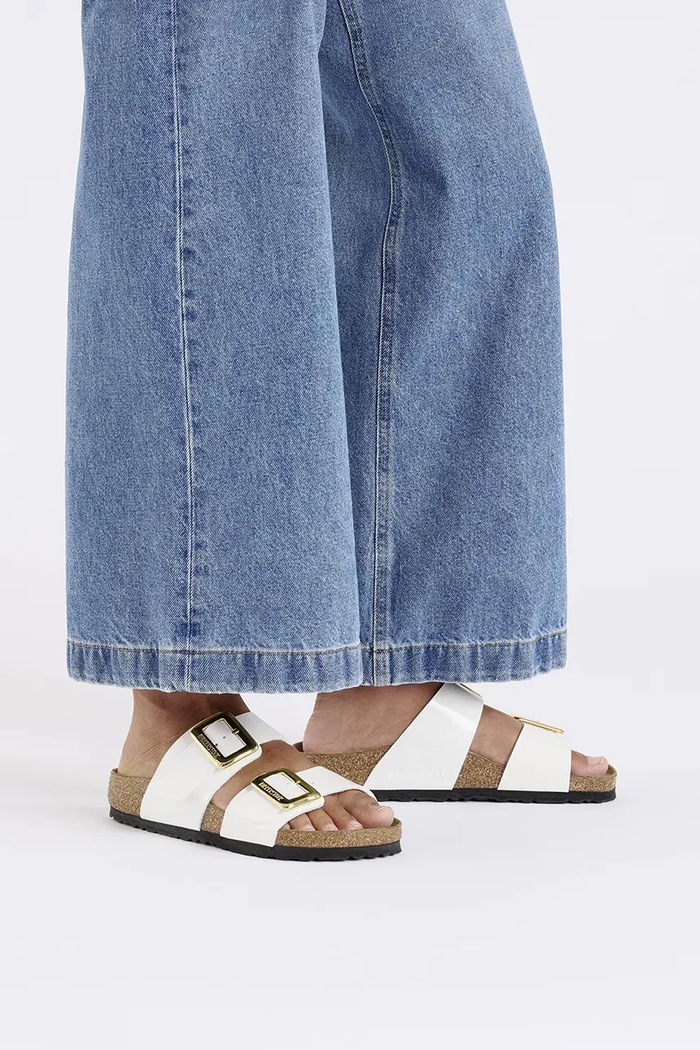 Birkenstock klapki Sydney Patent Cushion Buckle 1029452