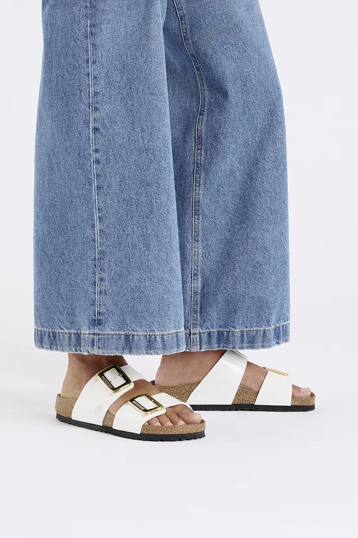 Birkenstock klapki Sydney Patent Cushion Buckle 1029438