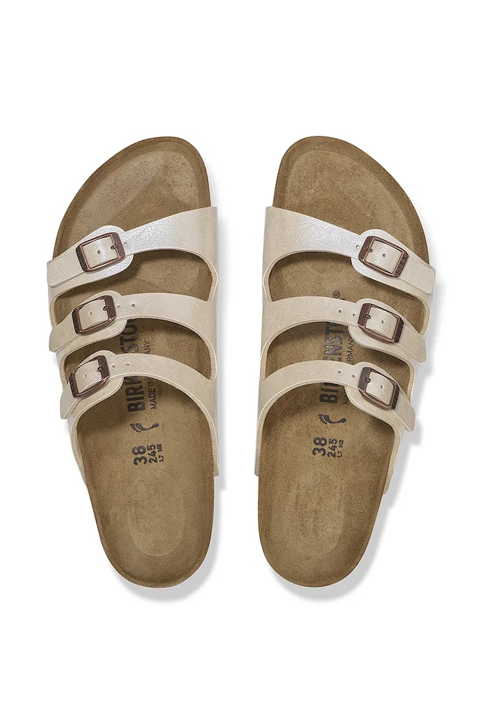 Birkenstock klapki Florida Graceful 1029818 biały