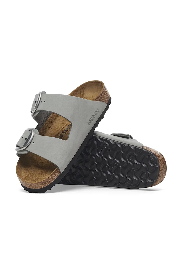 Natikače od nubuk kože Birkenstock Arizona Big Buckle 1029311