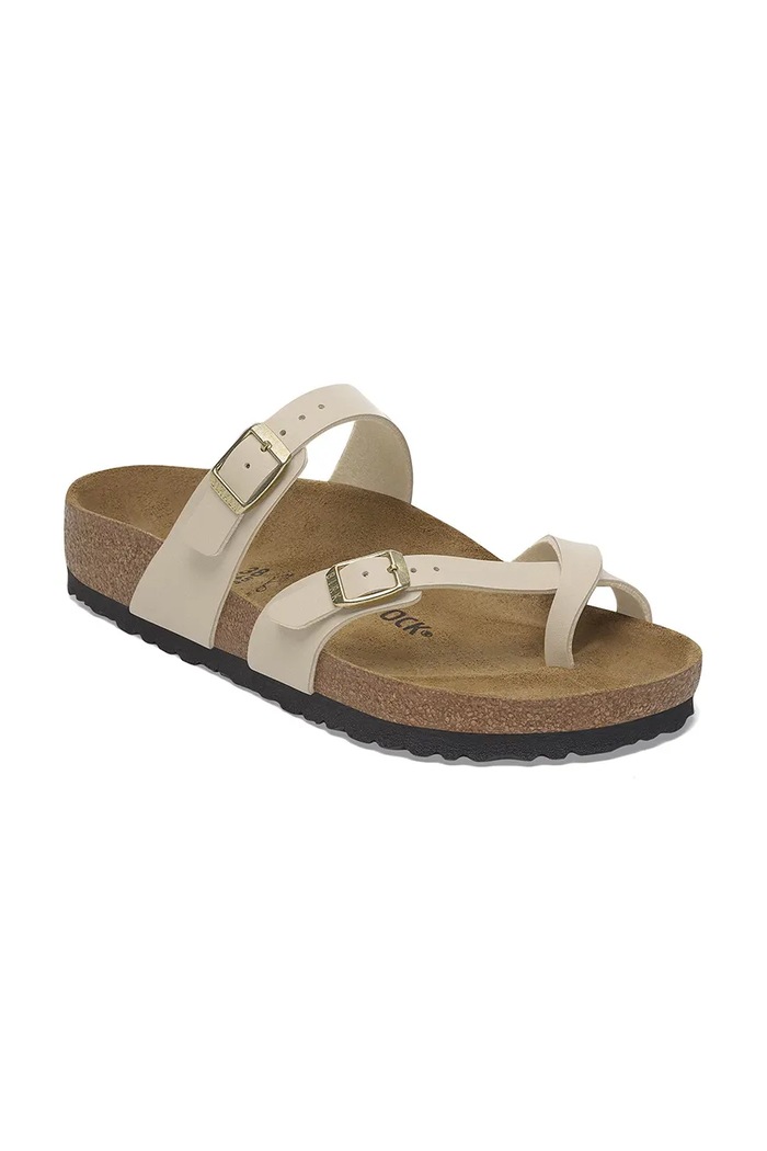 Чехли Birkenstock Mayari Birko-Flor 1029726 бежов SS26