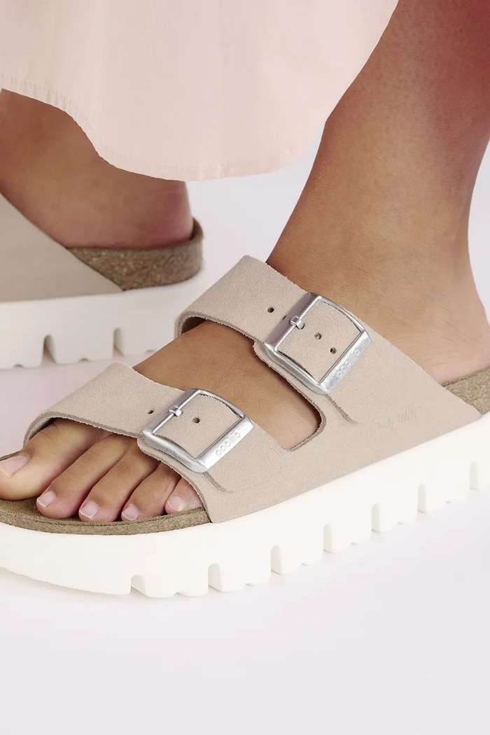 Birkenstock papuci din piele Birkenstock x Papillio Arizona Chunky 1029117