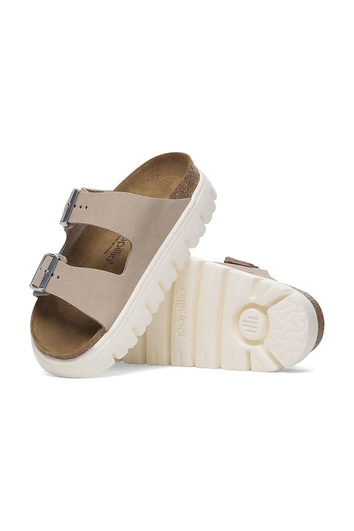 Birkenstock papuci din piele Birkenstock x Papillio Arizona Chunky 1029117