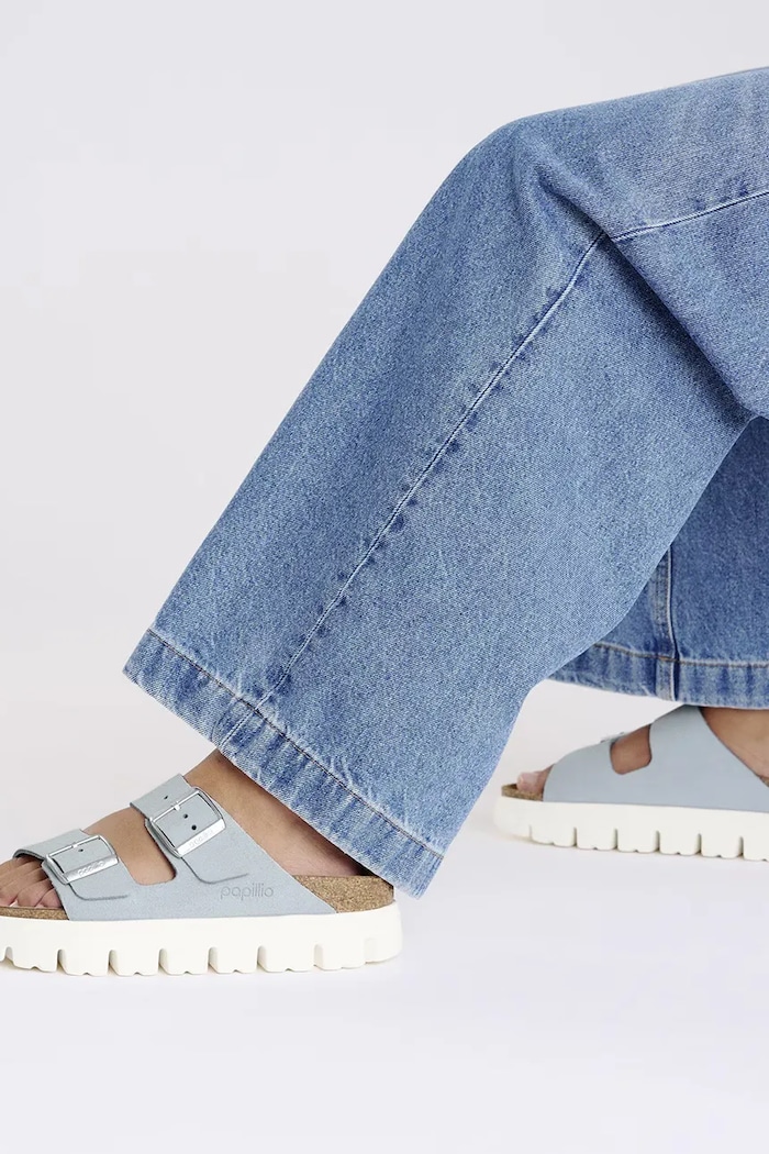Semišové pantofle Birkenstock Birkenstock x Papillio Arizona Chunky 1029141