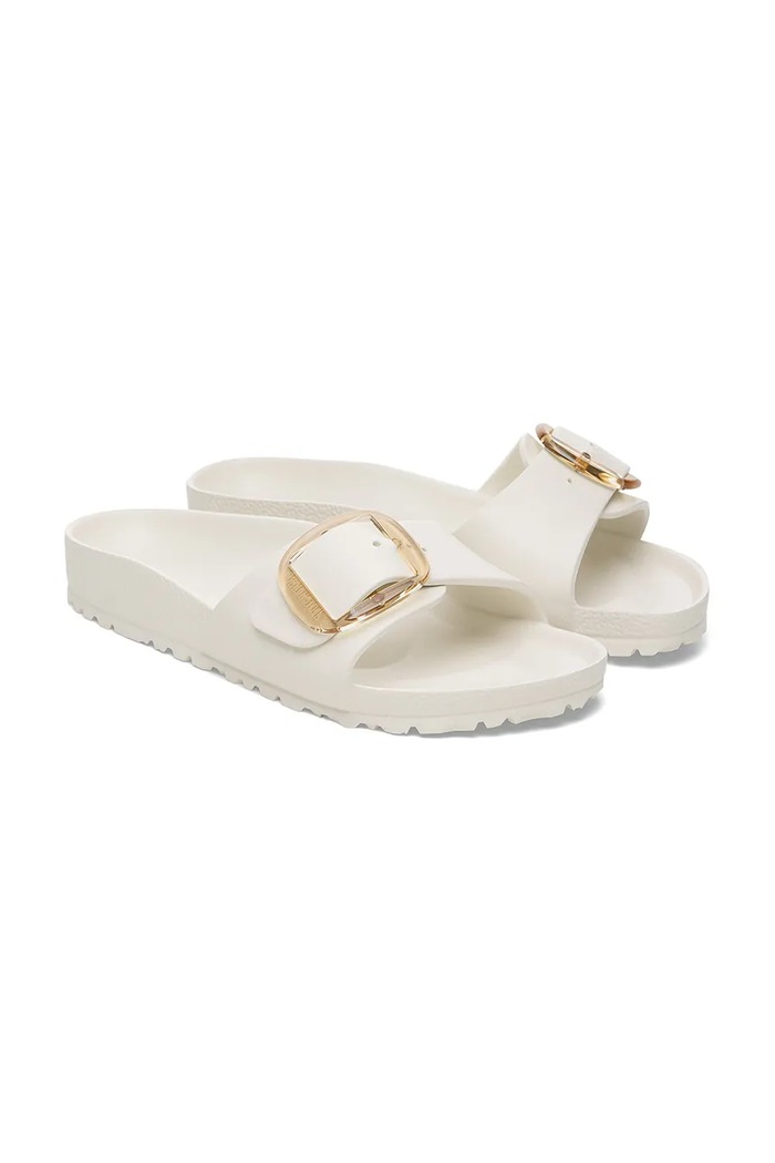 Birkenstock klapki Madrid Big Buckle EVA beżowy 1029633