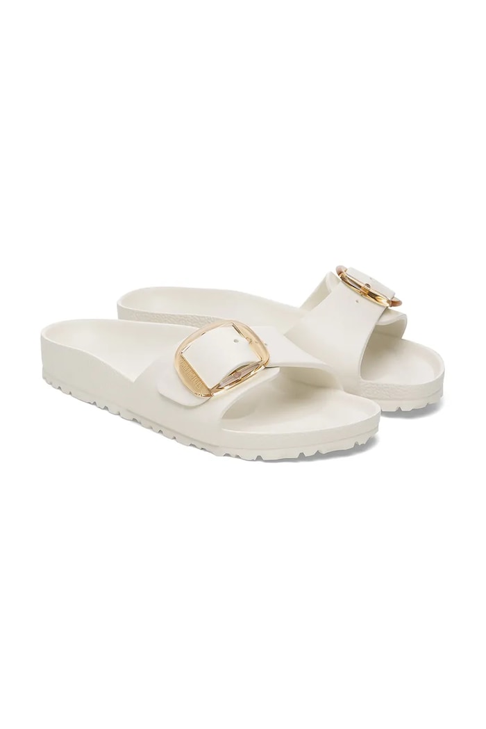 Birkenstock klapki Madrid Big Buckle EVA beżowy 1029633