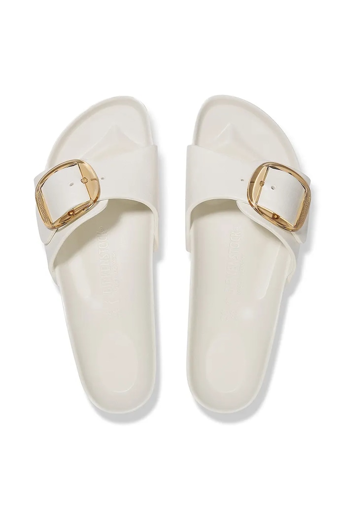 Birkenstock klapki Madrid Big Buckle EVA 1029633 beżowy
