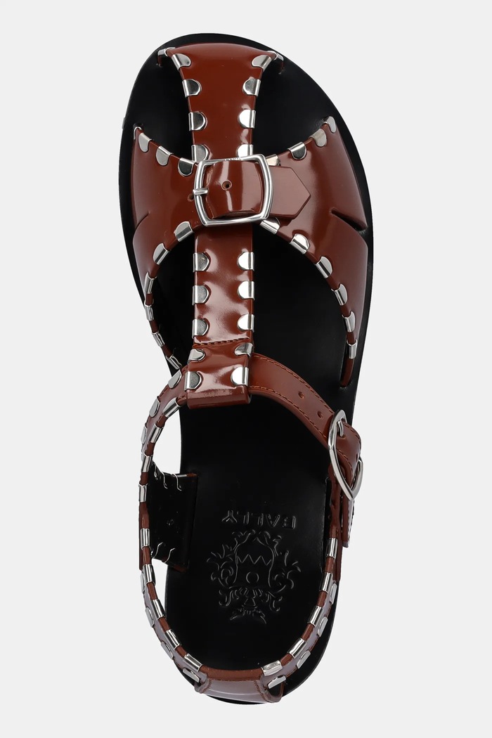 Кожени сандали Bally кафяв WF0043.VT935.U8E4