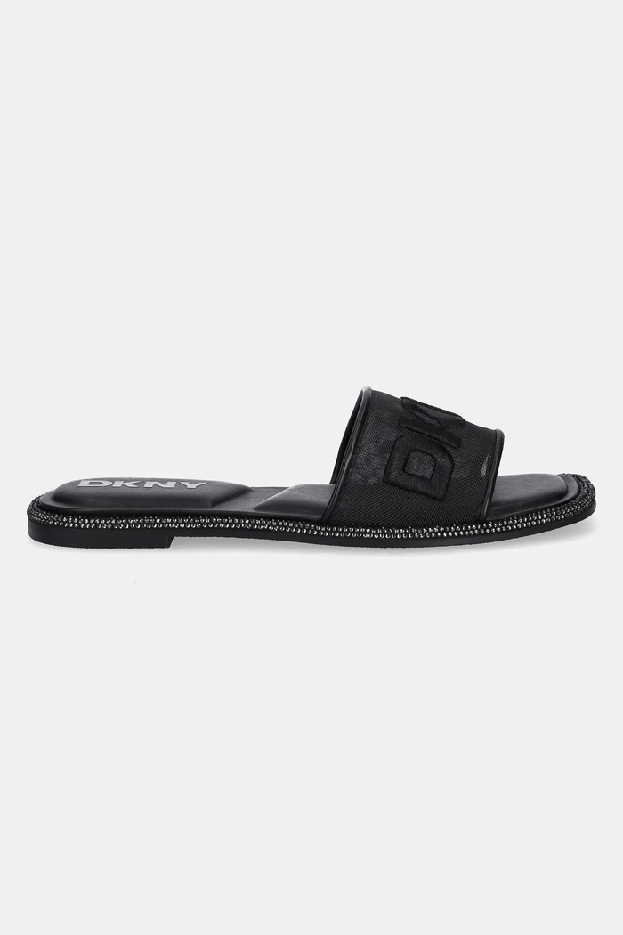 Pantofle Dkny Badin Logo K1565205.BLK černá SS25