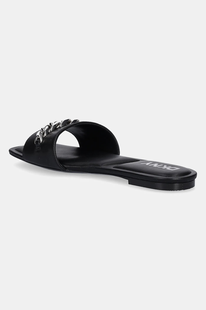 Obuv Kožené šľapky Dkny Dania K1544758.BLK čierna