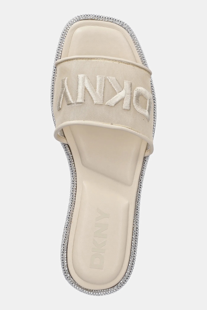 Šľapky Dkny Badin Logo béžová K1565205.BNE