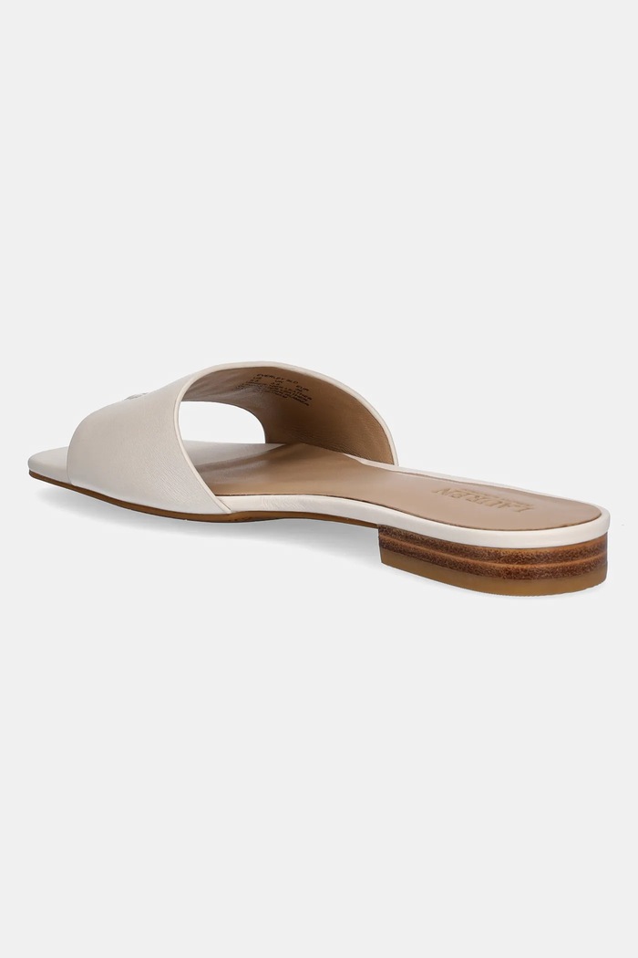 Boty Kožené pantofle Lauren Ralph Lauren Everley Sld 802959143009.100 béžová