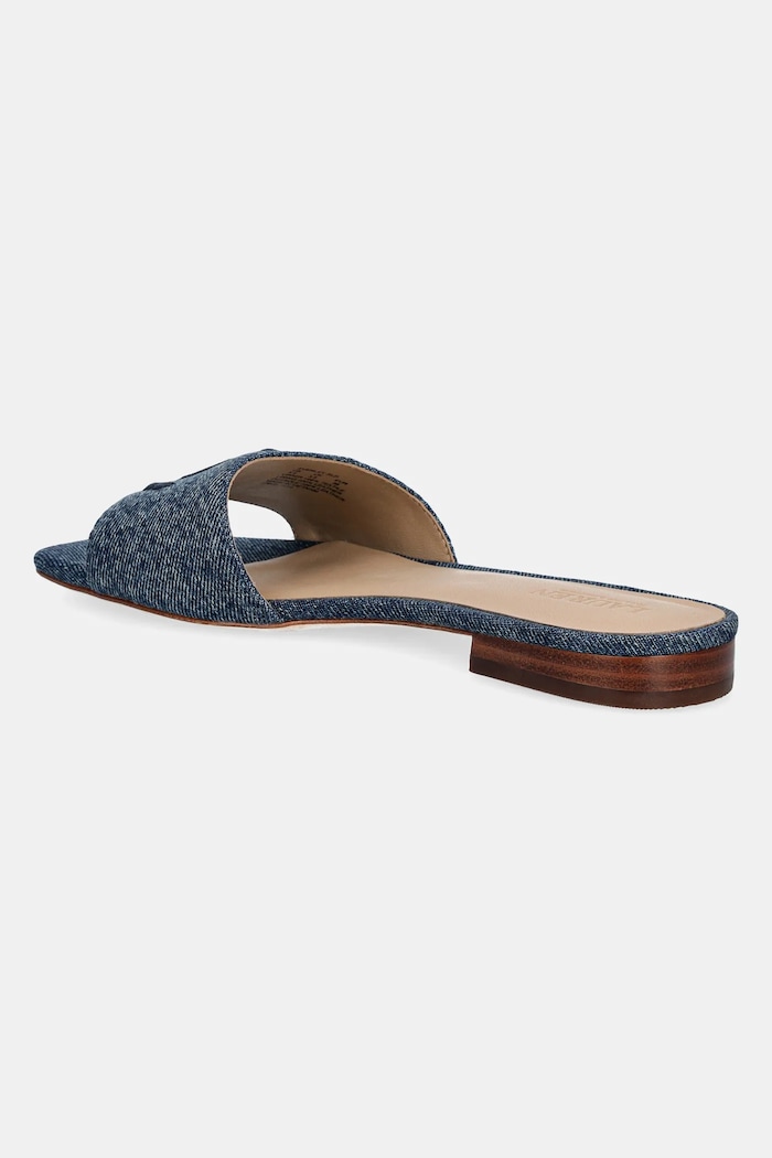 Obuwie Lauren Ralph Lauren klapki Everley Sld 802966836001.400 niebieski