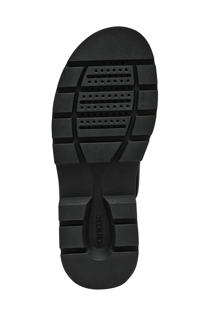 Kožené pantofle Geox D ADACTER S D55YVA.00043.C9999 černá