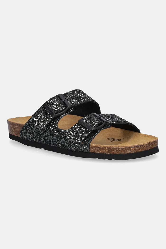 Pantofle Pepe Jeans OBAN ELECTRA W bez podpatku zelená PLS90636