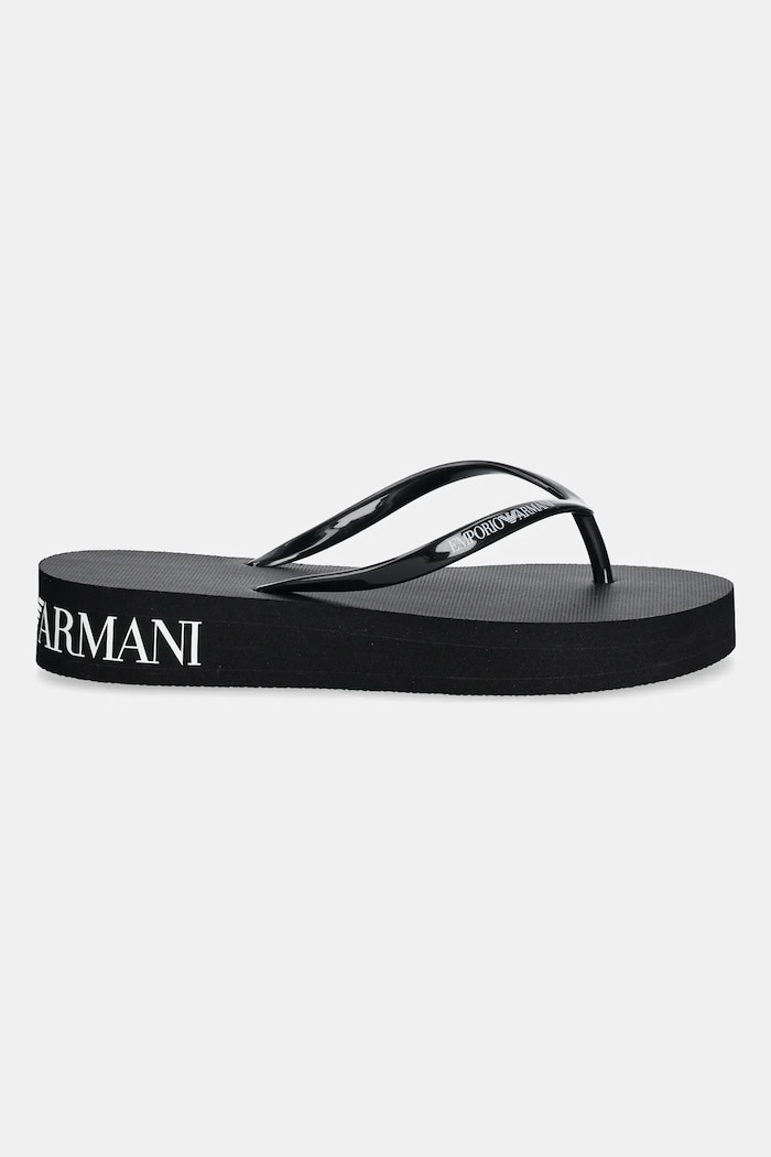 Žabky Emporio Armani Underwear XVQS09.XN118.00002 černá SS25