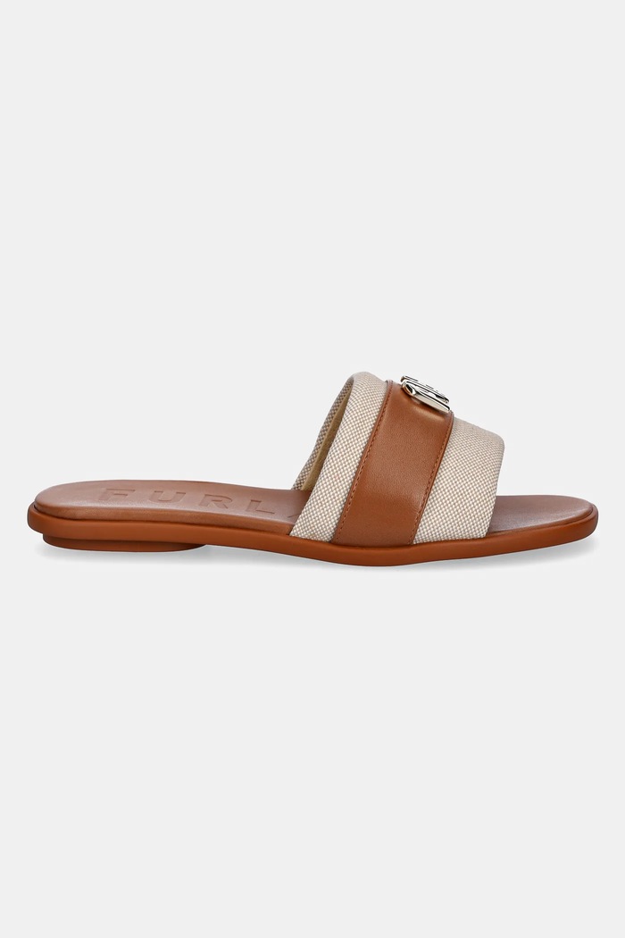 Furla papucs Furlarch Mule YJ31RCH.BX3893.3904S barna SS25