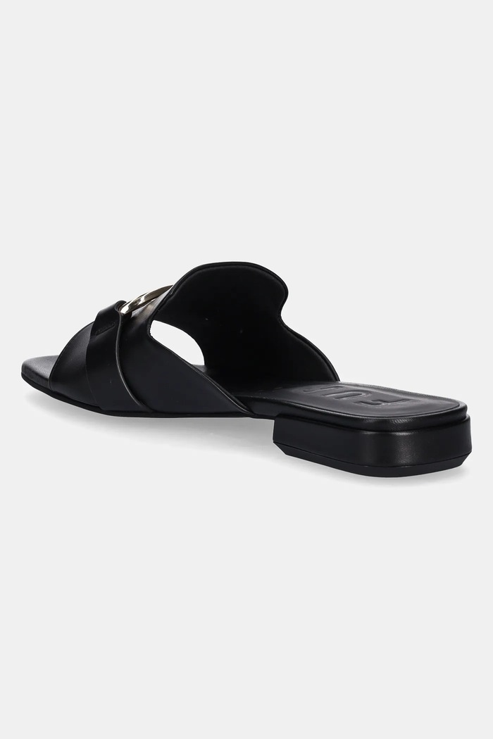 Obutev Usnjeni natikači Furla Nuvola Mule YJ36FNU.X30000.O6000 črna