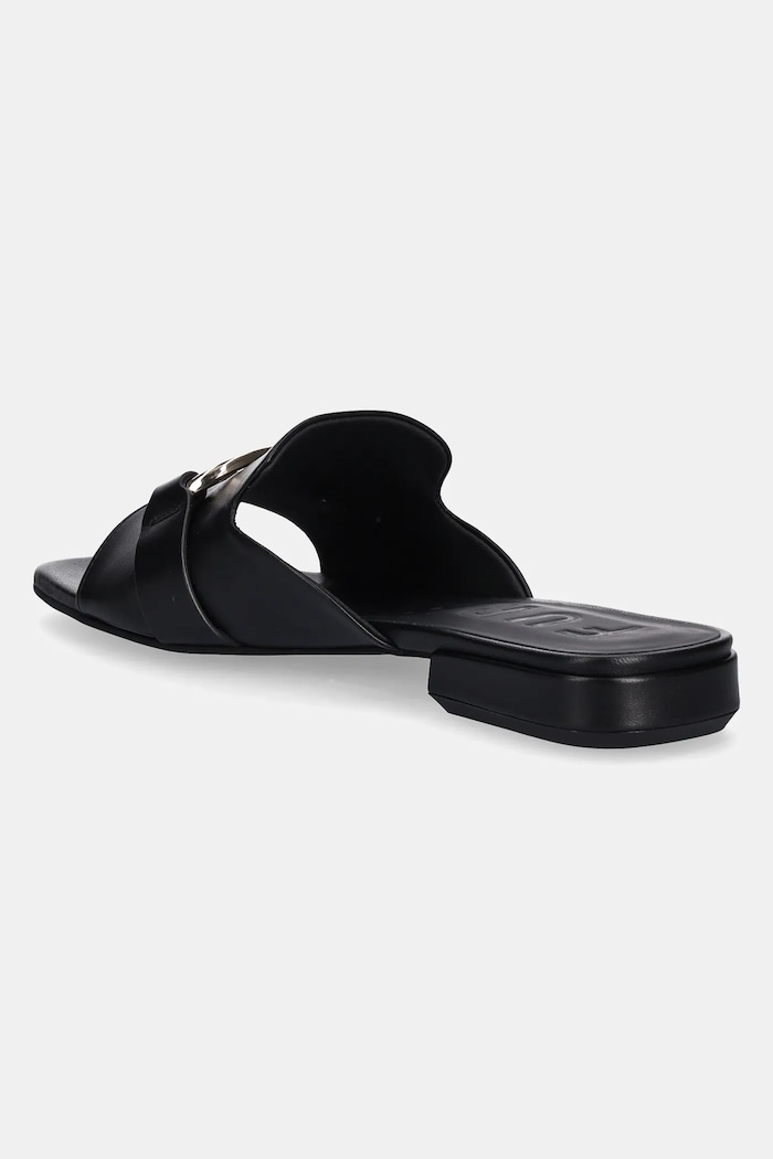 Obutev Usnjeni natikači Furla Nuvola Mule YJ36FNU.X30000.O6000 črna