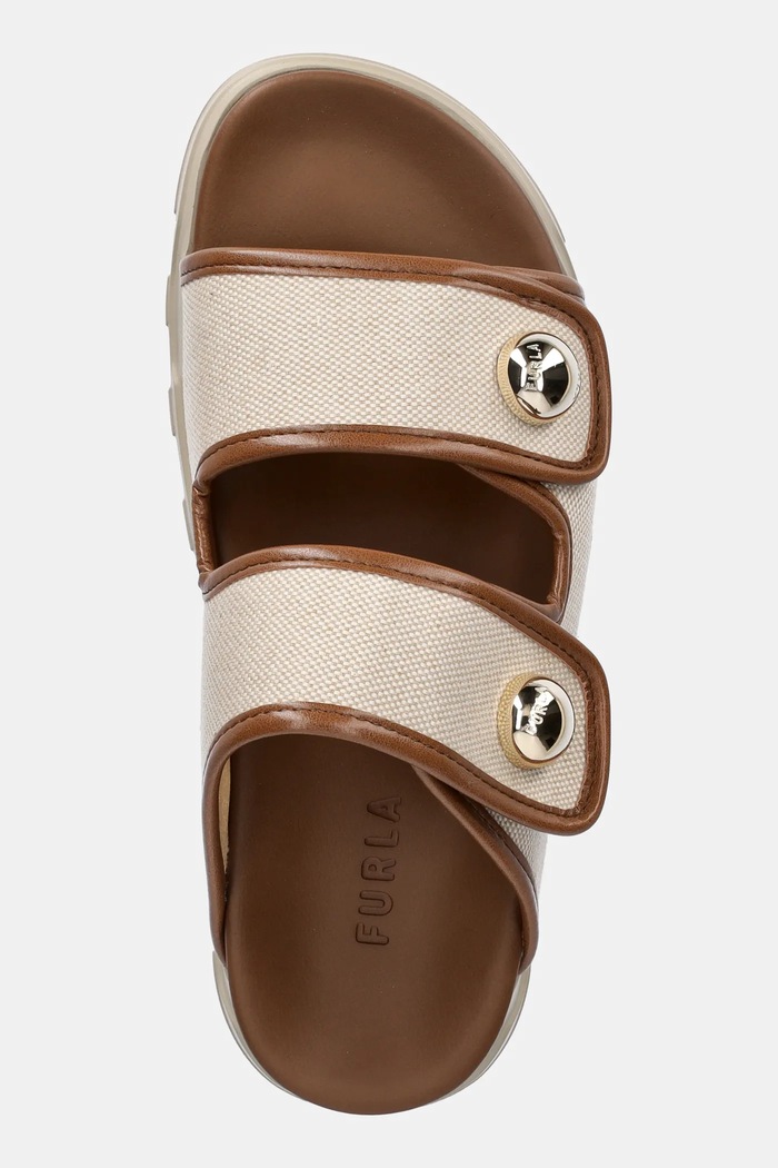 Natikači Furla Sfera Mule rjava YJ55SFE.BX3900.3927S